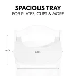 Hauck pladanj Alpha Click Tray White - Slika 5