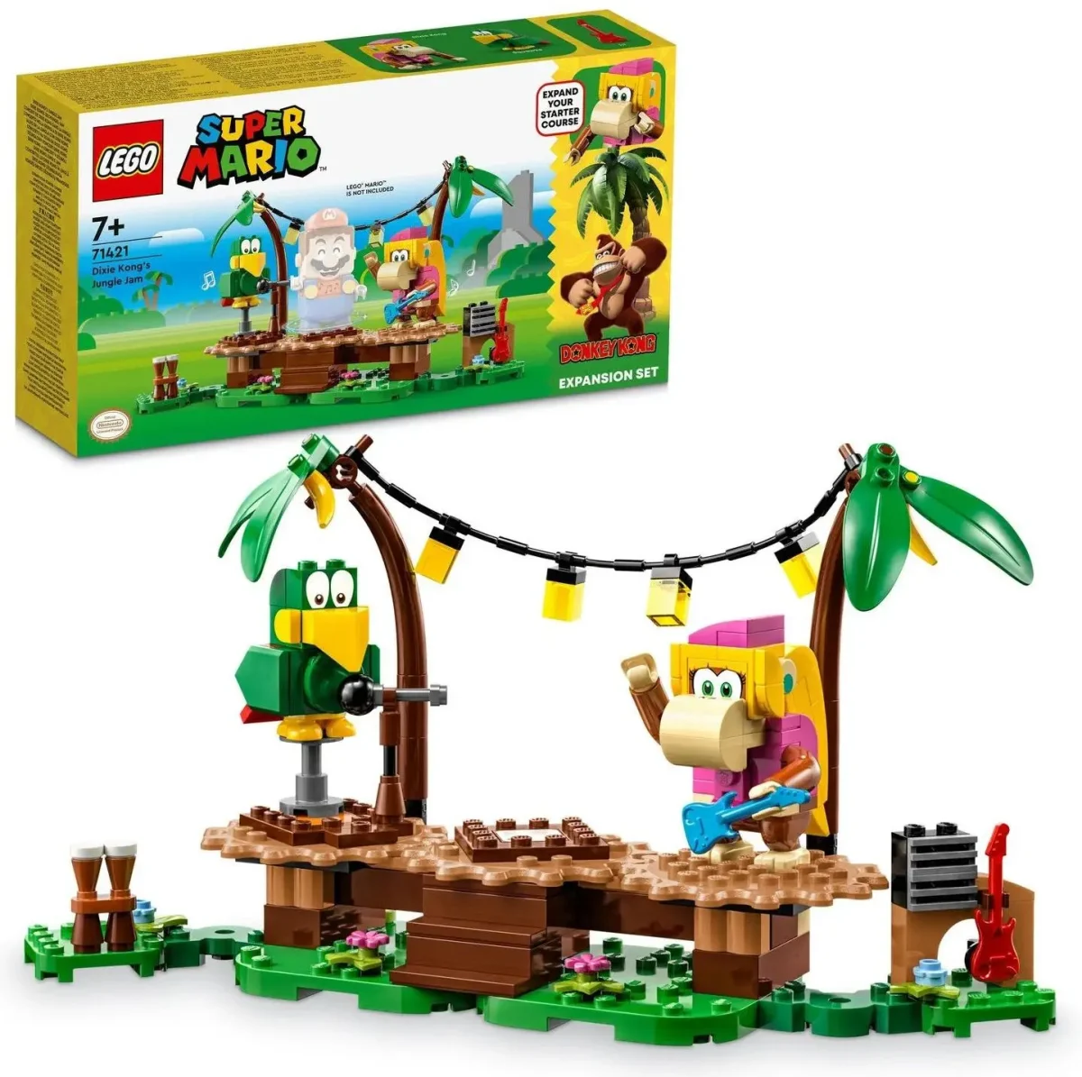 LEGO Super Mario™ 71421 Chain Chomp and Jungle Encounter - set za proširenje - Slika 1
