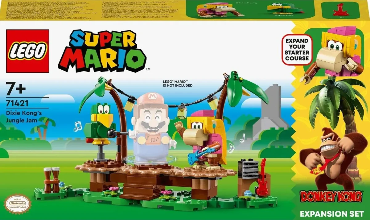 LEGO Super Mario™ 71421 Chain Chomp and Jungle Encounter - set za proširenje - Slika 9