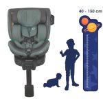 COCCOLLE MAGO I-SIZE AUTOSJEDALICA 0-36 KG ( 40-150 CM ) - GREENSTONE - Slika 4