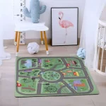 Ecotoys velika Eva pjenasta podloga za djecu City 90,5 x 90,5 cm - Slika 3