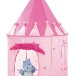 Šator za igru dvorac roza