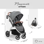 HAUCK KOLICA UPTOWN MELANGE GREY - Slika 4