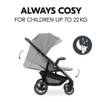 HAUCK KOLICA SHOP N CARE - GREY - Slika 13