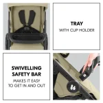 HAUCK KOLICA SHOP N CARE - OLIVE - Slika 16