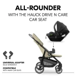 HAUCK KOLICA SHOP N CARE - OLIVE - Slika 20