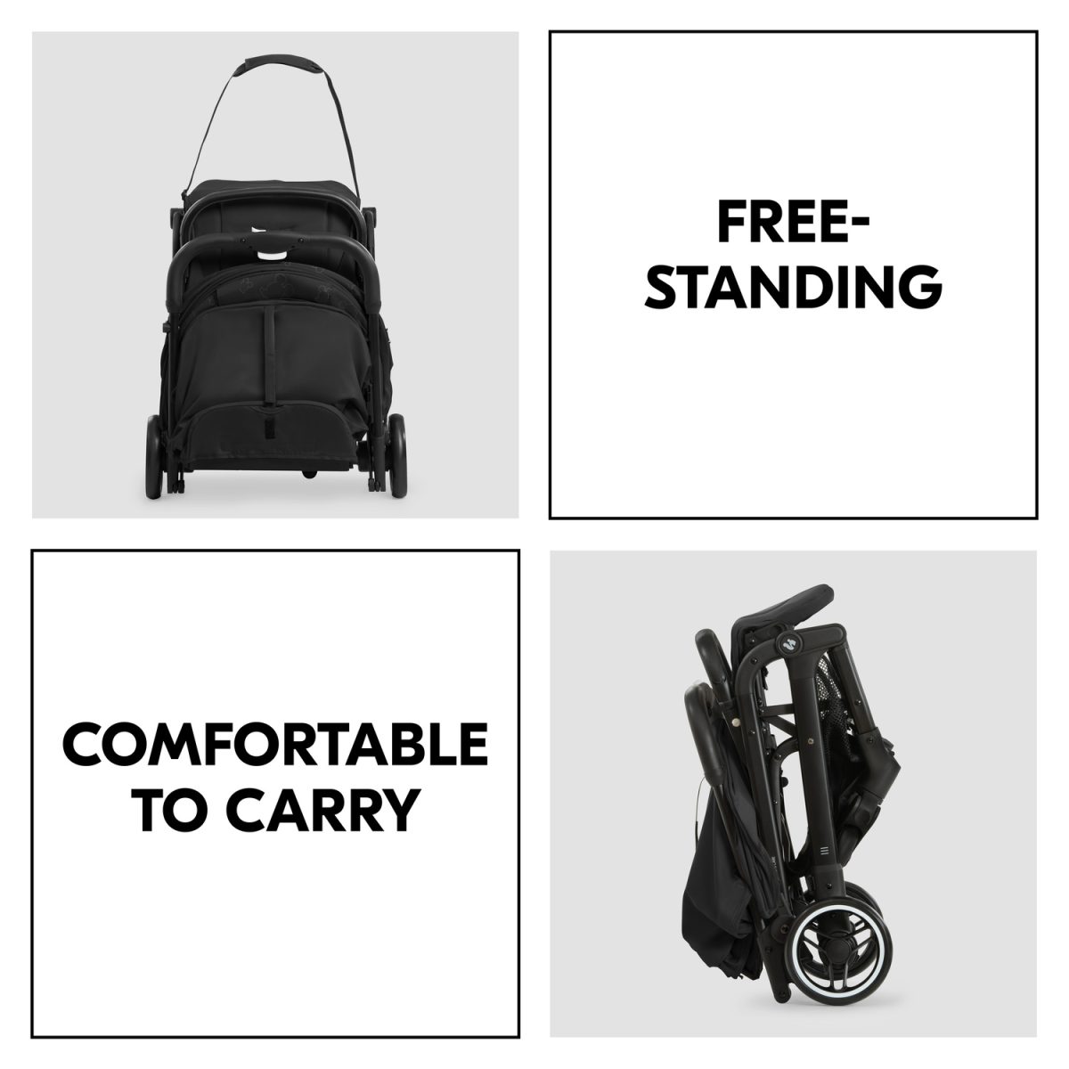 HAUCK KOLICA TRAVEL N CARE SET - DISNEY 100 - BLACK - Slika 31