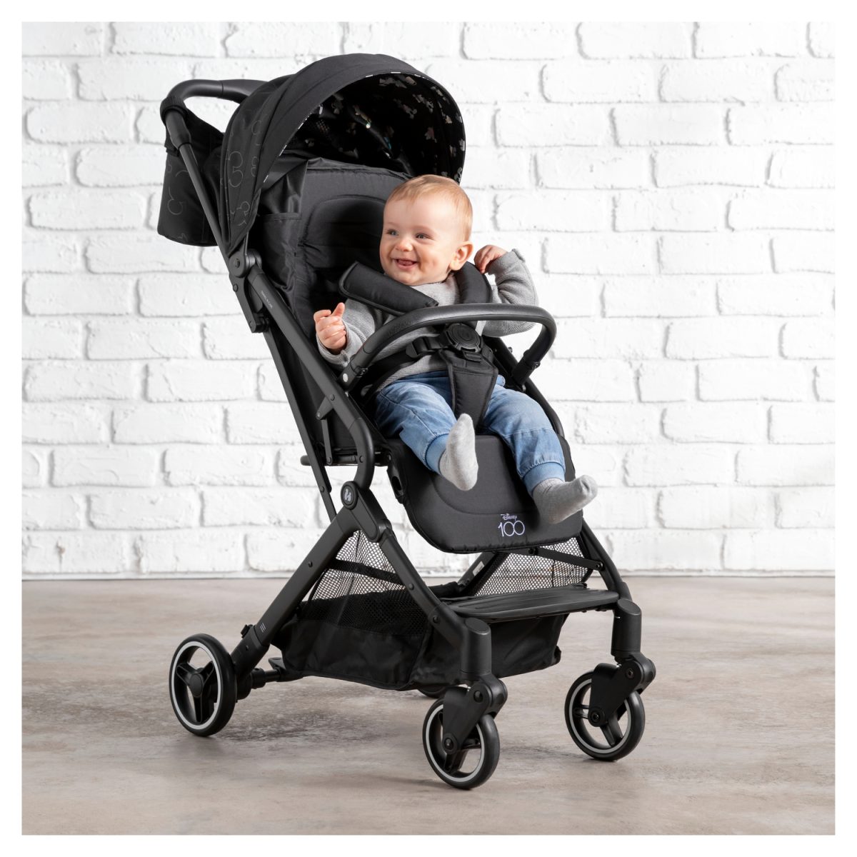HAUCK KOLICA TRAVEL N CARE SET - DISNEY 100 - BLACK - Slika 6