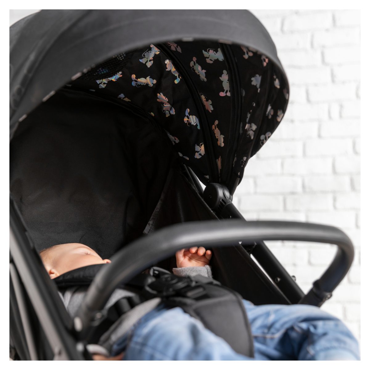HAUCK KOLICA TRAVEL N CARE SET - DISNEY 100 - BLACK - Slika 5