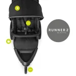 Hauck kolica Runner 2 Black - Slika 12
