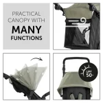 Hauck kolica Runner 2 Mickey Mouse Olive - Slika 5