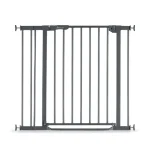 Hauck zaštitna ograda Clear Step 2 Set +9 cm produžetak- Dark Grey