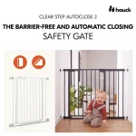 Hauck zaštitna ograda Clear Step 2 (75 - 80 cm) Bijela - Slika 8