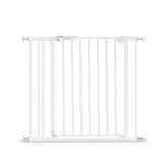 Hauck zaštitna ograda Clear Step 2 Set (75 - 80 cm) + 9 cm produžetak Bijela