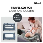 Hauck putni krevetić Play N Relax Center Dark Blue - Slika 10