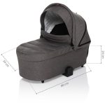 ZOPA KOŠARA MOVE XL - IRON GREY - Slika 4