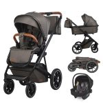 KOLICA 3U1 COCCOLLE NESSIA - ANTRACIT