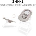 HAUCK LEŽALJKA ALPHA 2U1 - PASTEL BEAR LIGHT GREY - Slika 6