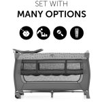 HAUCK PUTNI KREVETIĆ SLEEP N PLAY CENTER - NORDIC GREY - Slika 2