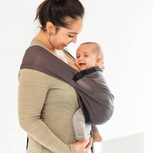 Mini Sling – Lagana nosiljka za bebe LIGHT GREEN - Slika 5
