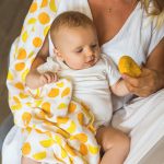 SWADDLES TETRA PELENE BABYONO ZA POVIJANJE + ZVEČKA - NARANČA - Slika 6