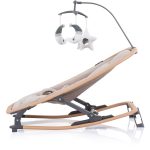 CHIPOLINO LEŽALJKA VELVET - SAND + WOOD - Slika 4