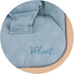 CHIPOLINO LEŽALJKA VELVET - SKY + WOOD - Slika 5