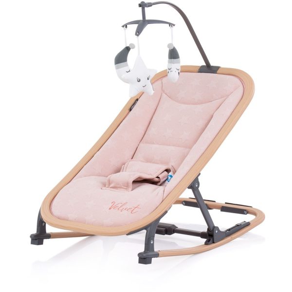 CHIPOLINO LEŽALJKA VELVET - ROSE WATER + WOOD