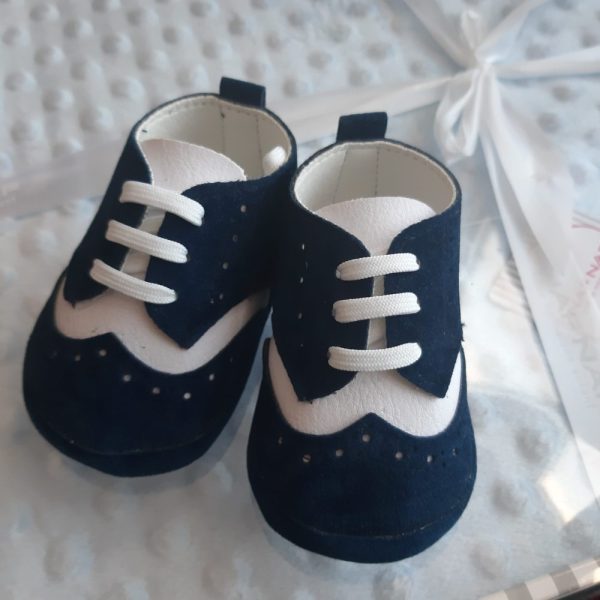 Cipelice za bebe 6031 - tamno plave/bijele vel. 17