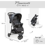 KOLICA HAUCK CITI NEO II - CAVIAR/STONE - Slika 2