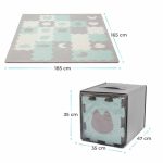 PUZZLE KINDERKRAFT LUNO OBLICI - MINT - Slika 3