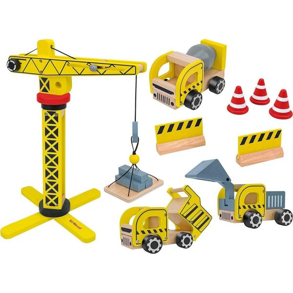 Drveno gradilište set
