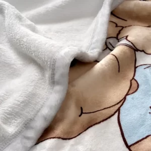Interbaby Dekica Medvjedić 110x140 - Siva - Slika 4