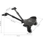 ZOPA UNIVERZALNI NASTAVAK ZA KOLICA SEGBOARD 2 - BLACK - Slika 5