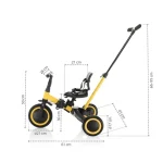 Zopa tricikl Razor 3u1 - Empire Yellow - Slika 6