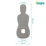 Zopa zračna podloga Brezze za autosjedalicu grupa 0+ - Slika 2