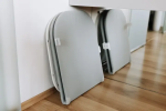 Zopa zaštitina ogradica za krevetić Monna Compact Grey - Slika 10