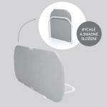 Zopa zaštitina ogradica za krevetić Monna Compact Grey - Slika 2