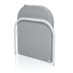 Zopa zaštitina ogradica za krevetić Monna Compact Grey - Slika 6