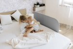 Zopa zaštitina ogradica za krevetić Monna Compact Grey - Slika 8