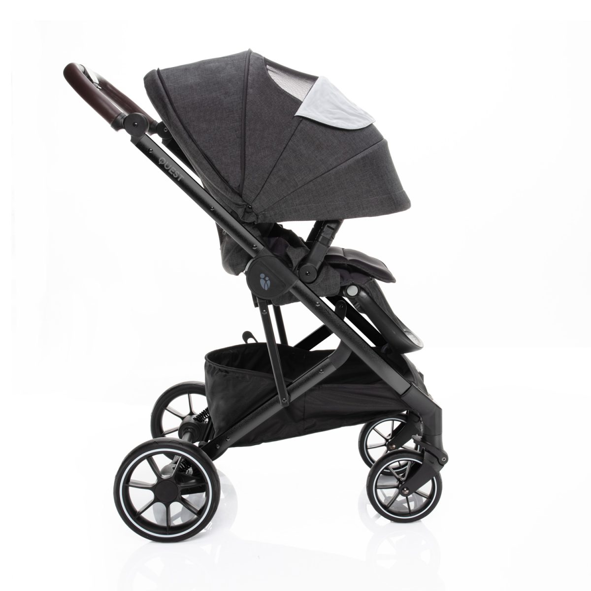 ZOPA KOLICA QUEST - VULCAN BLACK/BLACK - Slika 7