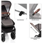 ZOPA KOLICA MOVE CROSS - NIGHT BLACK/BLACK - Slika 4