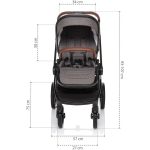 ZOPA KOLICA MOVE CROSS - NIGHT BLACK/BLACK - Slika 5
