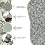 ZOPA ZRAČNI UNIVERZALNI UMETAK ZA KOLICA BREEZE - MADAGASKAR GREEN - Slika 6