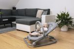 ZOPA LEŽALJKA RELAX 2 - MINT TRIANGLES/GREY - Slika 6