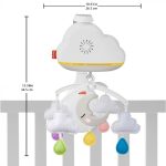 Fisher-Price vrtuljak i uređaj za umirivanje s oblacima - Slika 3