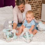 BABYONO EDUKATIVNA PIRAMIDA - MINT - Slika 3