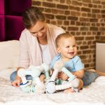 BABYONO EDUKATIVNA PIRAMIDA - MINT - Slika 2
