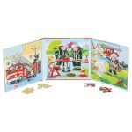GOKI MAGNETNA KNJIGA PUZZLE VATROGASCI - Slika 2