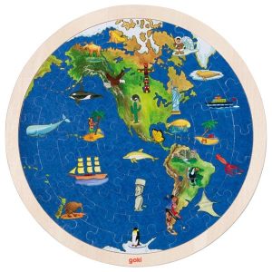 GOKI PUZZLE GLOBUS - Slika 2